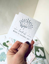 Load image into Gallery viewer, Mini Heart Seed Paper Cards