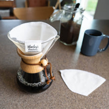 Load image into Gallery viewer, Linen Coffee Filters #4 - 2 Pack