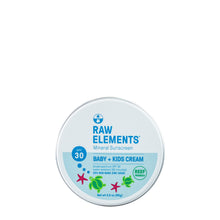 Load image into Gallery viewer, Baby + Kids Cream Mineral Sunscreen Tin SPF 30