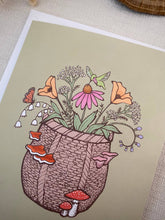 Load image into Gallery viewer, Forager’s Basket Blank Card