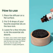 Load image into Gallery viewer, Lava Rock Passive Diffuser