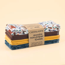 Load image into Gallery viewer, Folded Reusable Non•Paper Towels