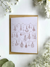 Load image into Gallery viewer, Hanging Herbs Blank Card