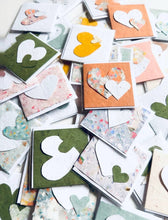 Load image into Gallery viewer, Mini Heart Seed Paper Cards