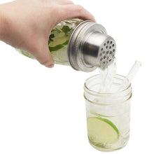 Load image into Gallery viewer, Mason Shaker Cocktail Shaker Lid with Stainless Steel Band