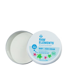 Load image into Gallery viewer, Baby + Kids Cream Mineral Sunscreen Tin SPF 30
