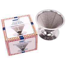 Load image into Gallery viewer, Stainless Steel Pour Over Drip Coffee Filter for Mason Jars