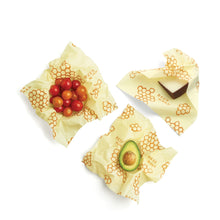 Load image into Gallery viewer, Medium 3 Pack Beeswax Food Wrap