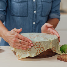 Load image into Gallery viewer, Assorted 3 Pack Beeswax Food Wrap