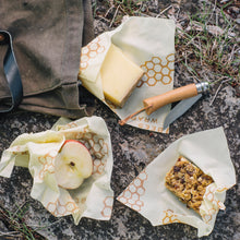 Load image into Gallery viewer, Assorted 3 Pack Beeswax Food Wrap