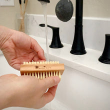 Load image into Gallery viewer, Wood Nail Brush
