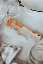 Load image into Gallery viewer, Short Handle Bamboo Bottle Brush