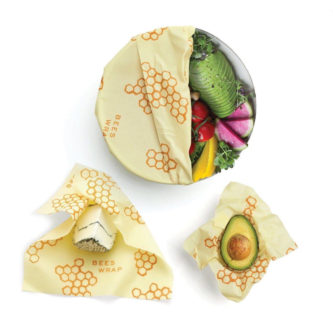 Assorted 3 Pack Beeswax Food Wrap