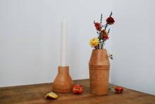 Load image into Gallery viewer, Hand-Turned Duo Vase x Candlestick Holder
