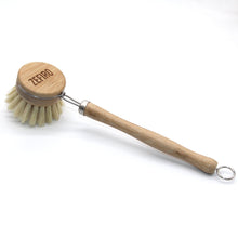 Load image into Gallery viewer, Wire Bamboo / Sisal Long Handle Brush