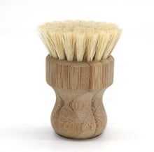Load image into Gallery viewer, Bamboo Soft Bristle Pot Scrubber