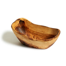 Load image into Gallery viewer, Rustic Olive Wood Snack Dish
