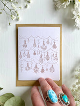 Load image into Gallery viewer, Hanging Herbs Blank Card

