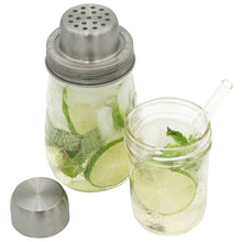 Load image into Gallery viewer, Mason Shaker Cocktail Shaker Lid with Stainless Steel Band
