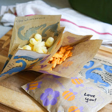Load image into Gallery viewer, Recyclable Paper Snack Bags 50ct
