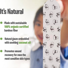 Load image into Gallery viewer, Patch Panda Coconut Oil Bandages
