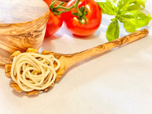 Load image into Gallery viewer, Olive Wood Spaghetti Spoon
