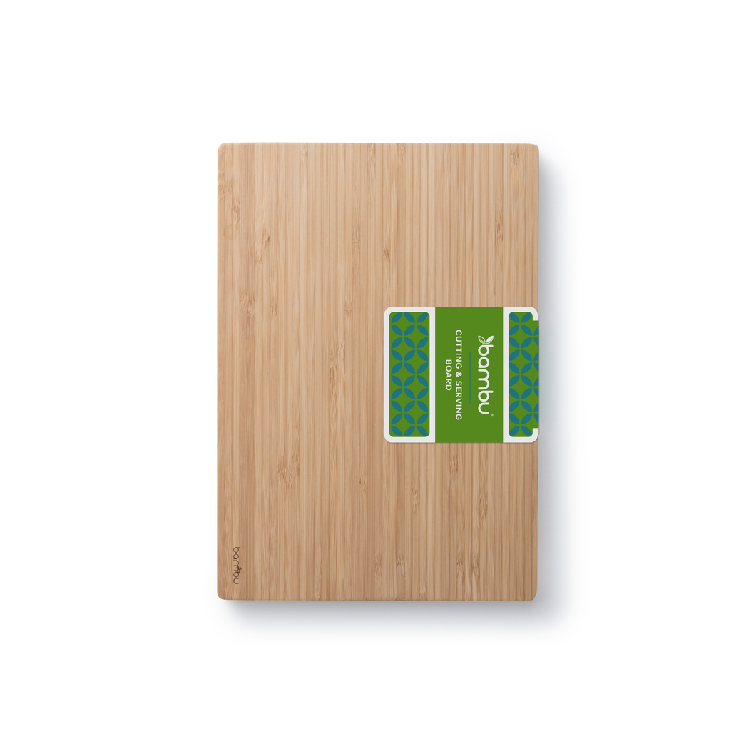 Undercut Bamboo Cutting and Serving Board