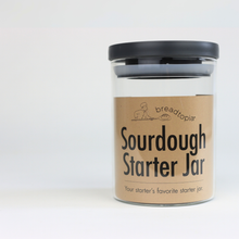 Load image into Gallery viewer, Glass Sourdough Starter Jar
