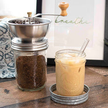 Load image into Gallery viewer, Coffee and Spice Grinder Lid for Mason Jars
