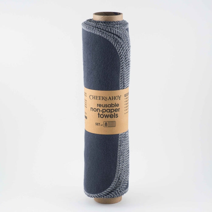 Pre-Rolled Reusable Non•Paper Towels 8pk
