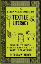 Load image into Gallery viewer, The Beginner's Guide to Textile Literacy: Understanding Fibers, Fabrics, and Why It Matters

