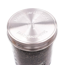 Load image into Gallery viewer, Stainless Steel Storage Lids w/ Silicone Seals for Mason Jar
