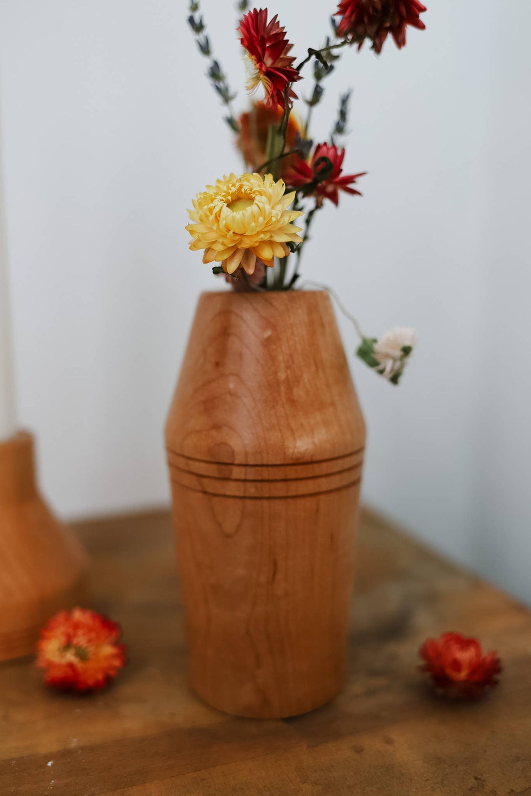 Hand-Turned Duo Vase x Candlestick Holder