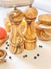 Load image into Gallery viewer, Olive Wood Salt/Pepper Mill 6.5&quot;
