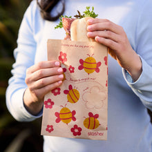 Load image into Gallery viewer, Recyclable Paper Sandwich Bags 50ct
