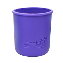 Load image into Gallery viewer, Silicone Sleeve for Wide Mouth Pint 16oz Mason Jars
