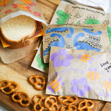 Load image into Gallery viewer, Recyclable Paper Sandwich Bags 50ct
