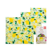 Load image into Gallery viewer, Assorted 3 Pack Beeswax Food Wrap
