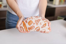 Load image into Gallery viewer, Beeswax Bread Bag Wrap

