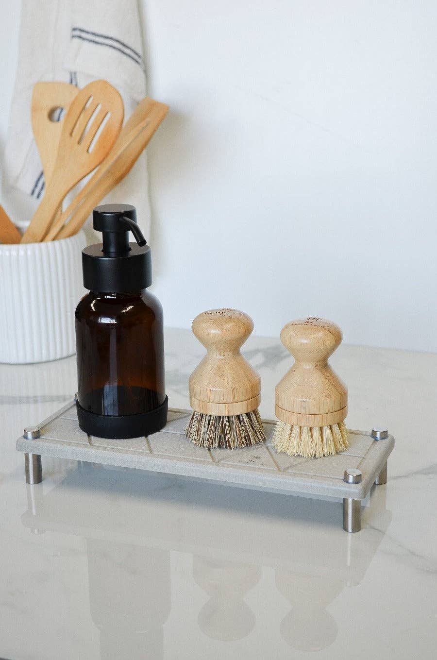 Quick-Dry Diatomite Sink Caddy