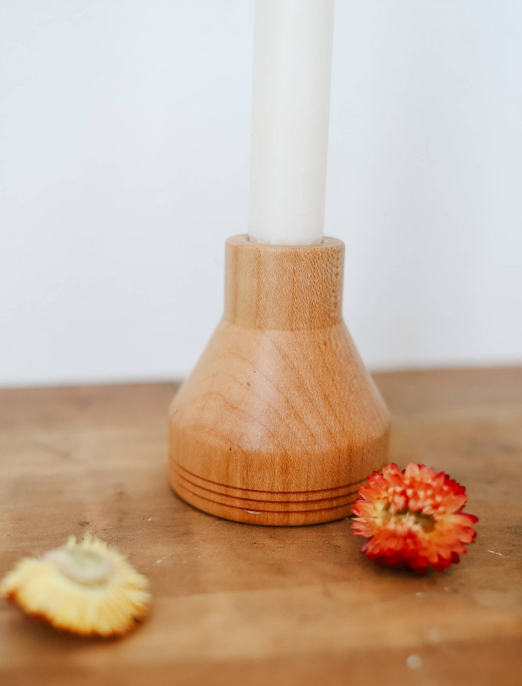 Hand-Turned Duo Vase x Candlestick Holder
