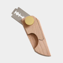 Load image into Gallery viewer, Compact Cherrywood Lame — Bread Scoring Tool
