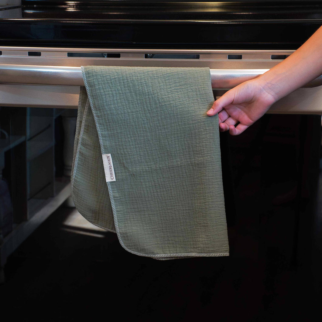 Organic Cotton Muslin Kitchen Towel