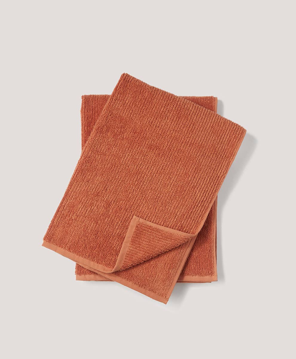 Organic Spa Rib Bath Towel