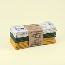 Load image into Gallery viewer, Folded Reusable Non•Paper Towels
