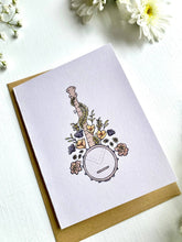 Load image into Gallery viewer, Banjo Flowers Blank Card
