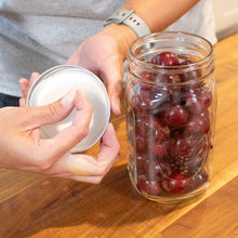 Load image into Gallery viewer, Stainless Steel Storage Lids w/ Silicone Seals for Mason Jar
