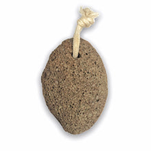 Load image into Gallery viewer, Lava Pumice Stone with Cotton Hanging Loop
