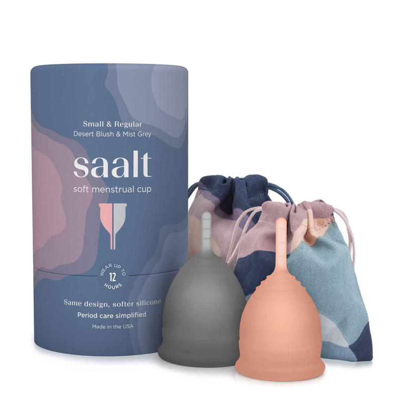 Soft Menstrual Cup Duo Pack