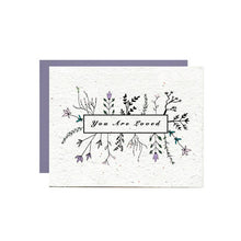Load image into Gallery viewer, Wildflower Seed Paper Greeting Card

